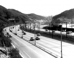 P&E Trolley Tracks 1949